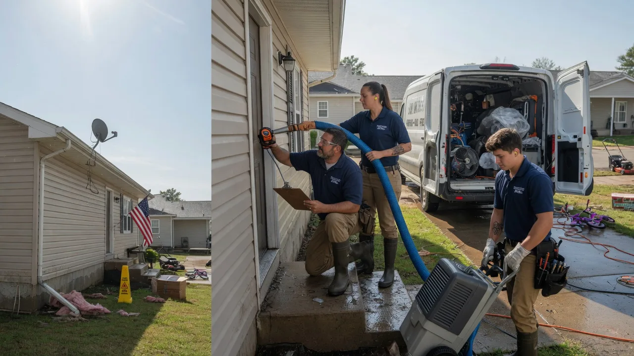 Ceiling Water Damage Restoration in Thorntown, IN near me