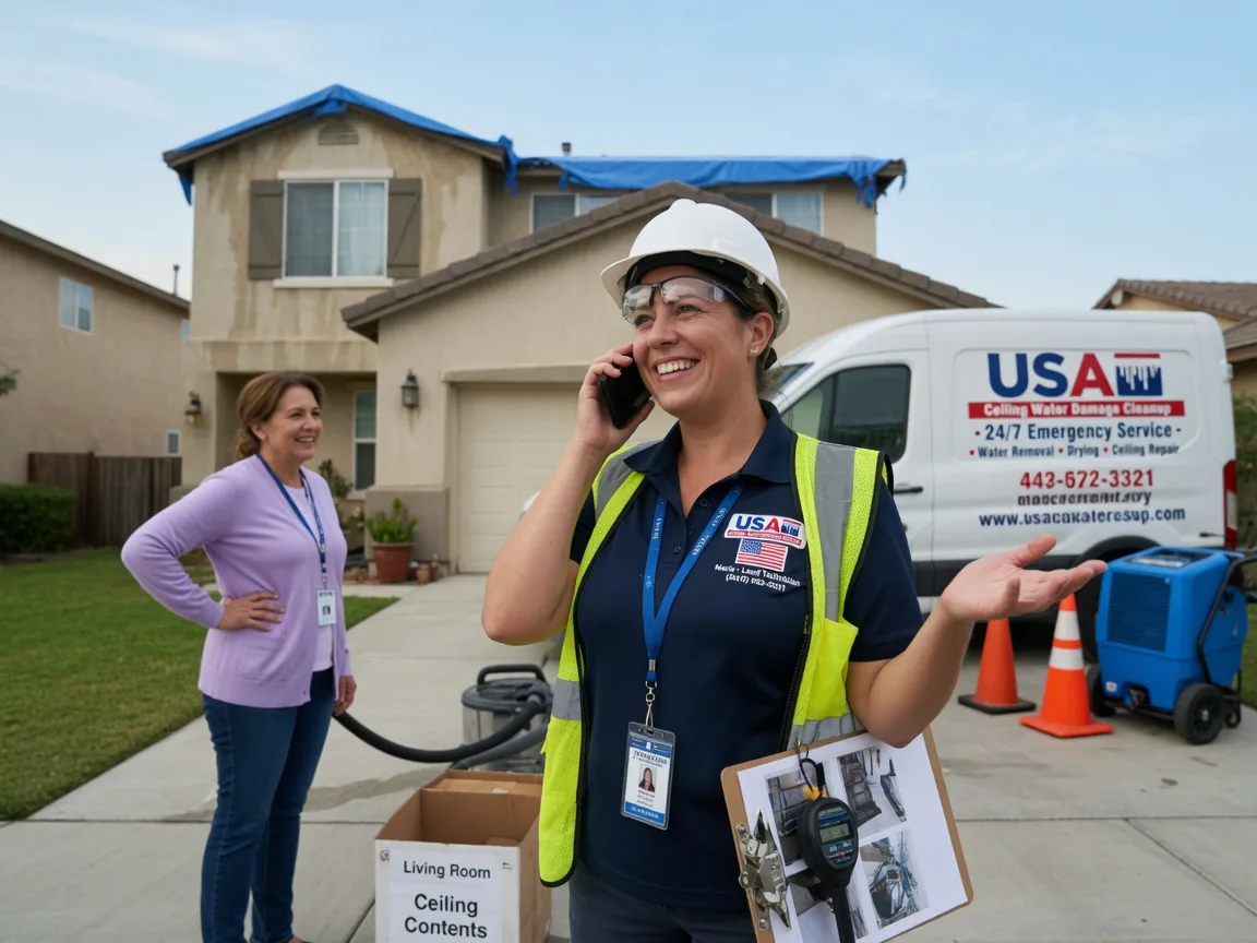 Ceiling Water Damage Restoration Thorntown, IN FAQs